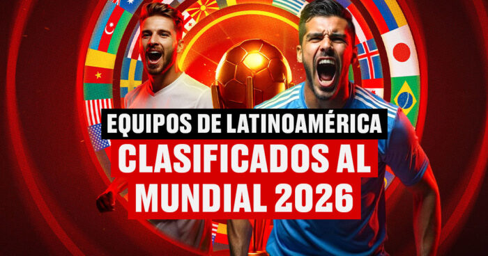 paises sudamericanos que van al mundial