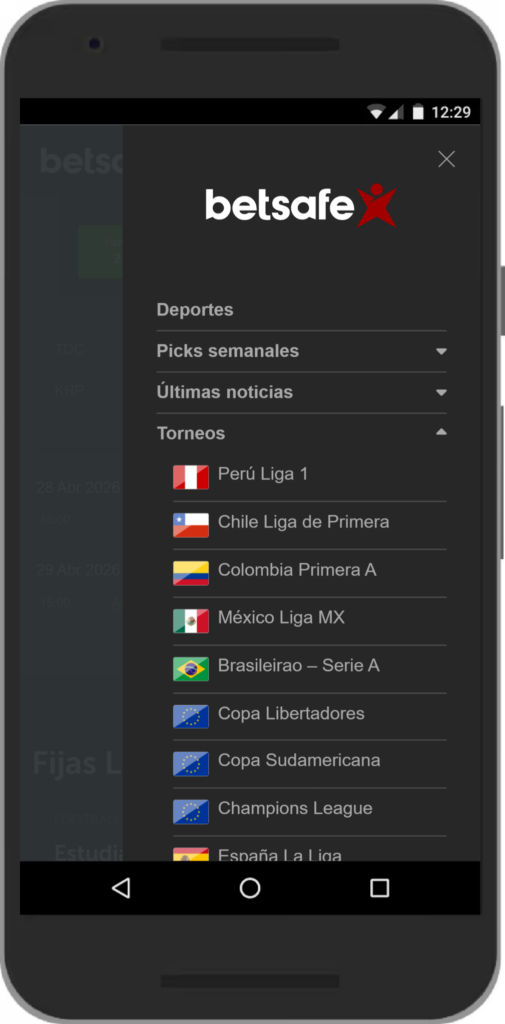 score app betsafe peru 4