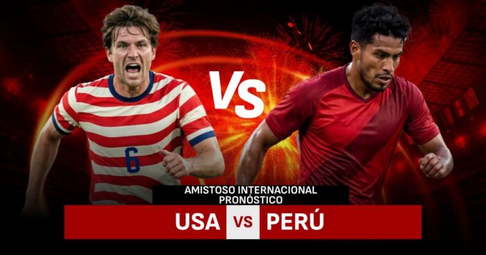 Pronóstico Perú vs USA - Amistoso Internacional