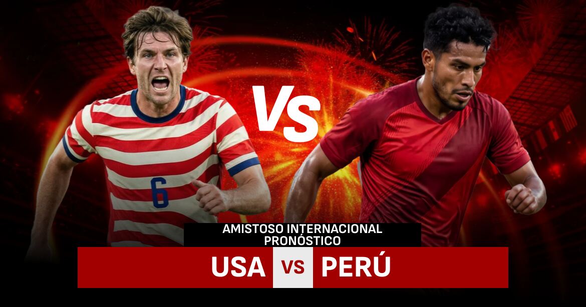 Pronóstico Perú vs USA - Amistoso Internacional